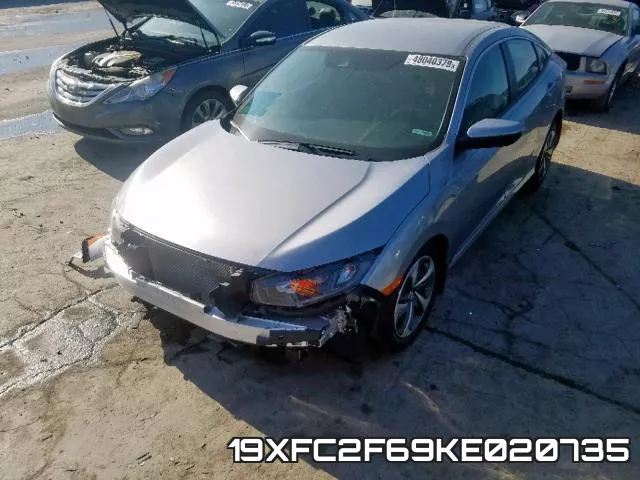 19XFC2F69KE020735 фото 3