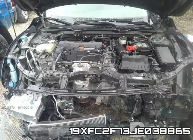 19XFC2F73JE038865 фото 2