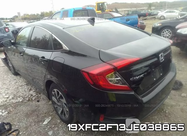 19XFC2F73JE038865 фото 4