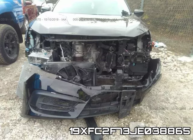 19XFC2F73JE038865 фото 7
