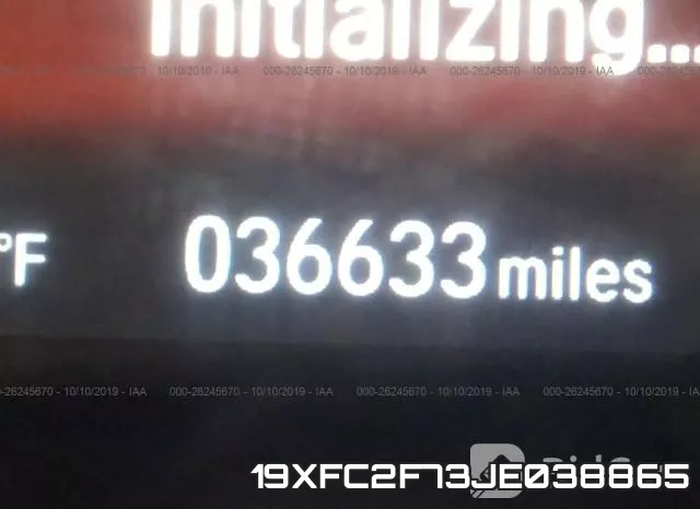 19XFC2F73JE038865 фото 8