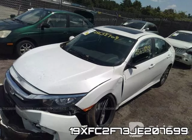 19XFC2F73JE207699 фото 3
