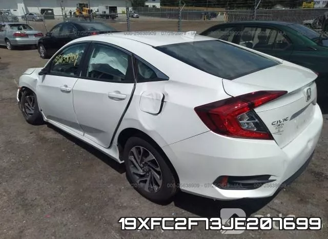 19XFC2F73JE207699 фото 4