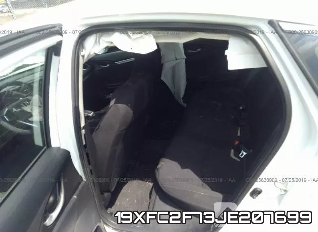 19XFC2F73JE207699 фото 9