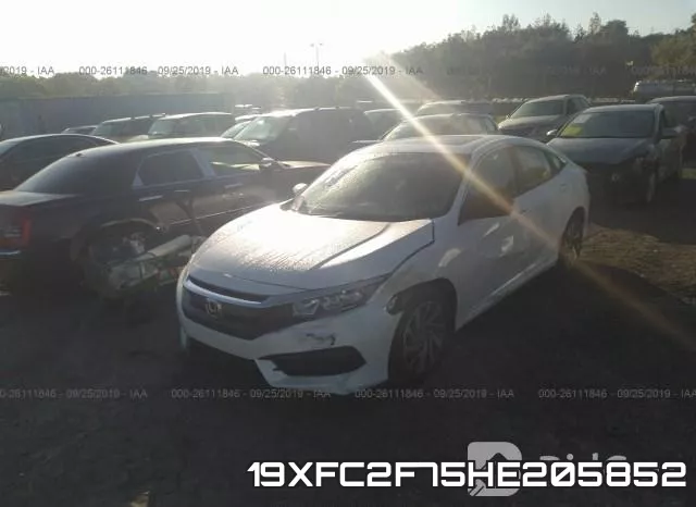 19XFC2F75HE205852 фото 3