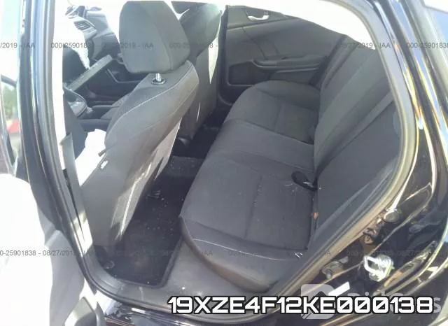 19XZE4F12KE000138 фото 9