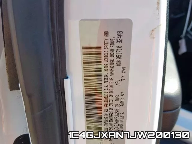 1C4GJXAN7JW200130 фото 2