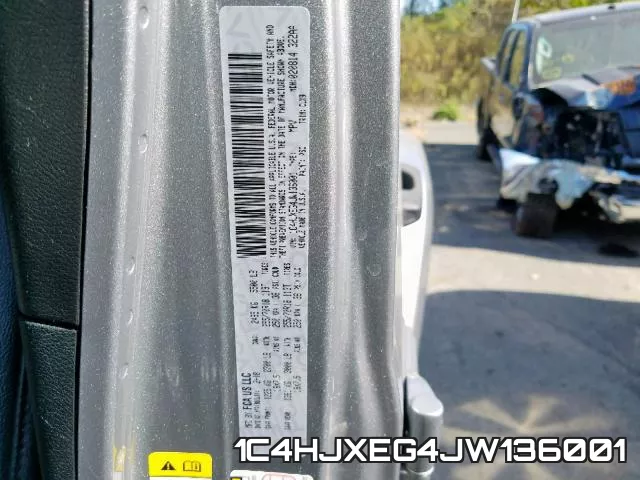 1C4HJXEG4JW136001 фото 2