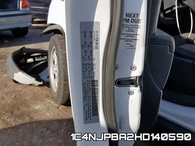 1C4NJPBA2HD140590 фото 2