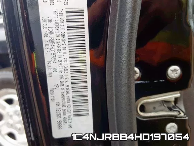 1C4NJRBB4HD197054 фото 2
