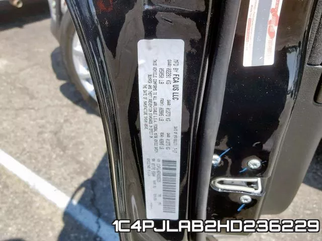 1C4PJLAB2HD236229 фото 2
