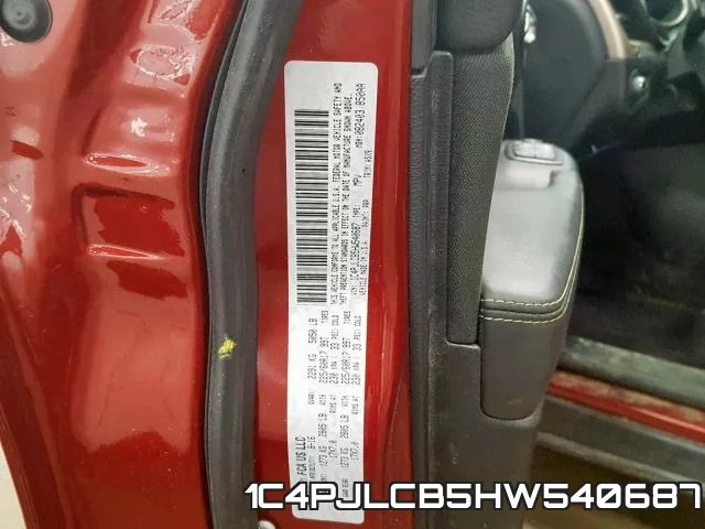 1C4PJLCB5HW540687 фото 2