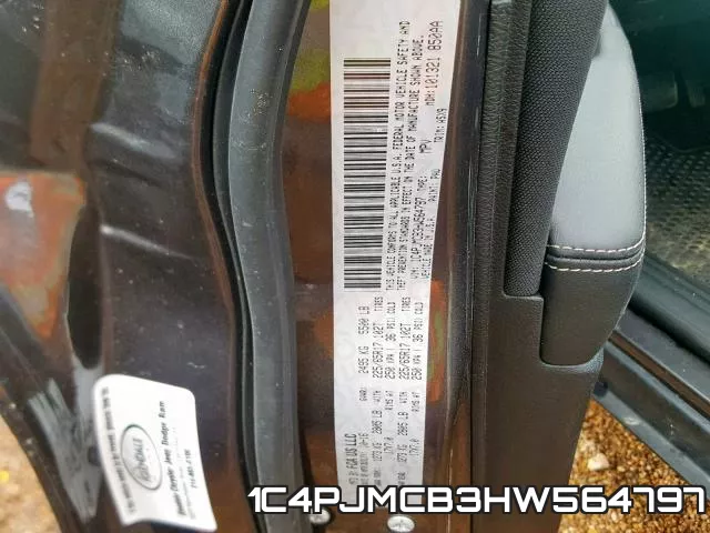 1C4PJMCB3HW564797 фото 2