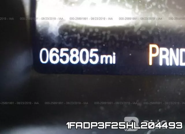 1FADP3F25HL204493 фото 8