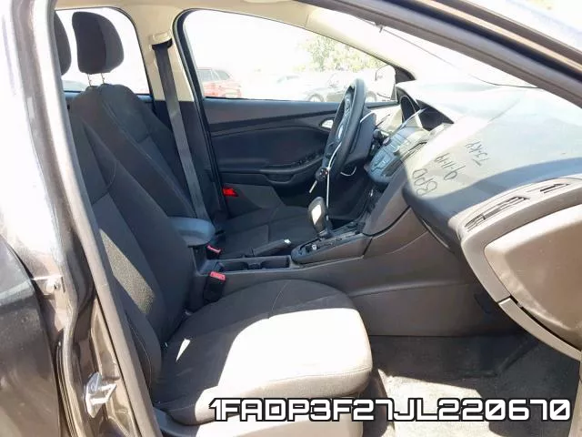 1FADP3F27JL220670 фото 6