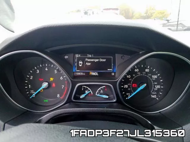 1FADP3F27JL315360 фото 9