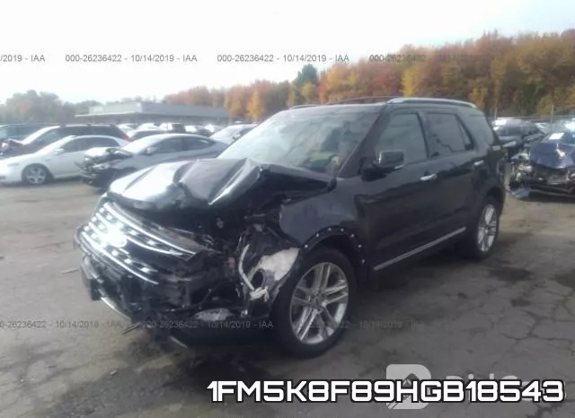 1FM5K8F89HGB18543 фото 3