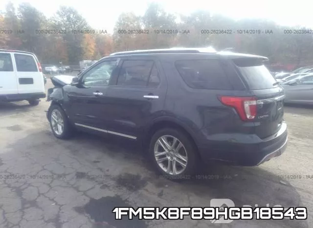 1FM5K8F89HGB18543 фото 4