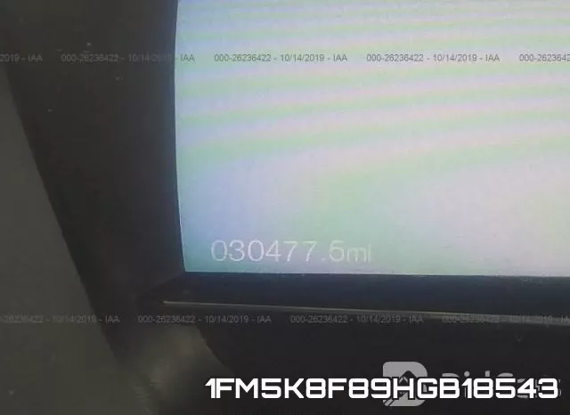 1FM5K8F89HGB18543 фото 8
