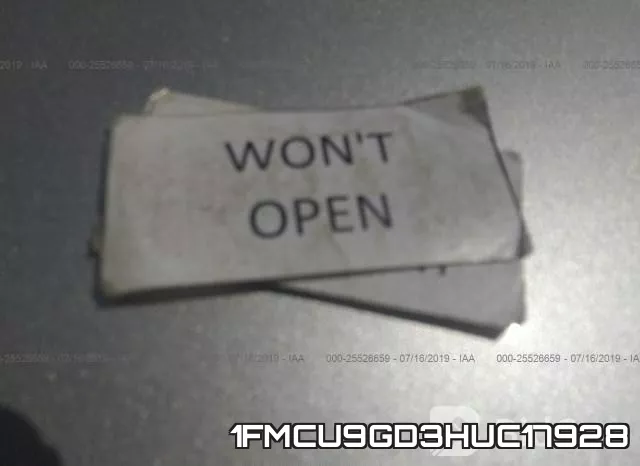 1FMCU9GD3HUC17928 фото 2