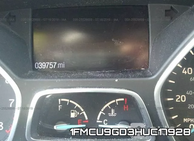 1FMCU9GD3HUC17928 фото 8