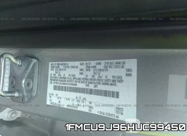 1FMCU9J96HUC99450 фото 10