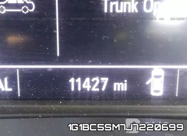 1G1BC5SM7J7220699 фото 8