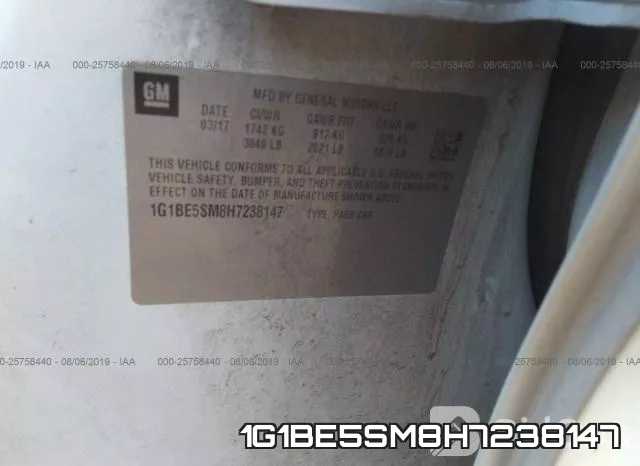 1G1BE5SM8H7238147 фото 10