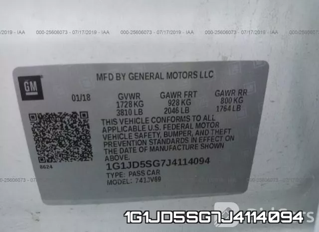 1G1JD5SG7J4114094 фото 10
