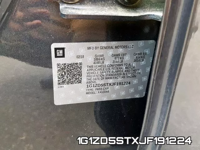 1G1ZD5STXJF191224 фото 2