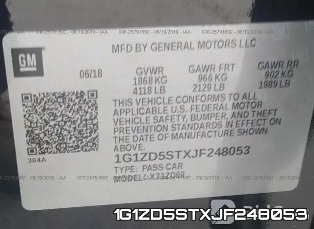 1G1ZD5STXJF248053 фото 10