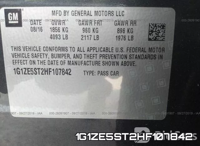 1G1ZE5ST2HF107842 фото 10
