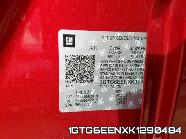 1GTG6EENXK1290484 фото 2