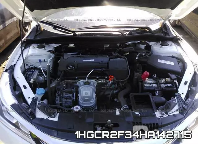 1HGCR2F34HA142715 фото 2