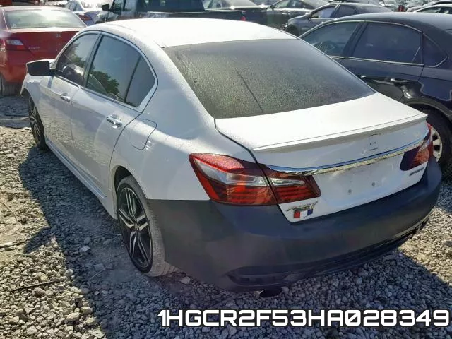 1HGCR2F53HA028349 фото 4