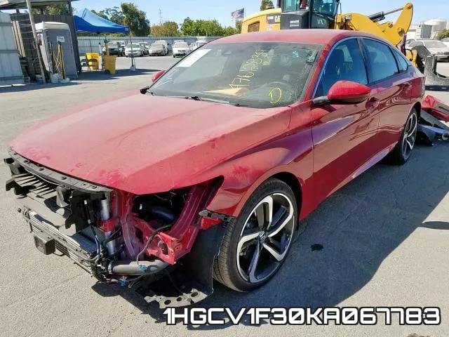 1HGCV1F30KA067783 фото 3