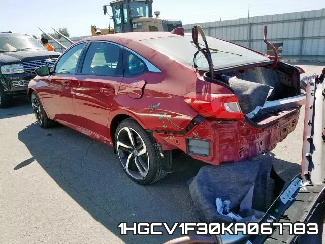 1HGCV1F30KA067783 фото 4