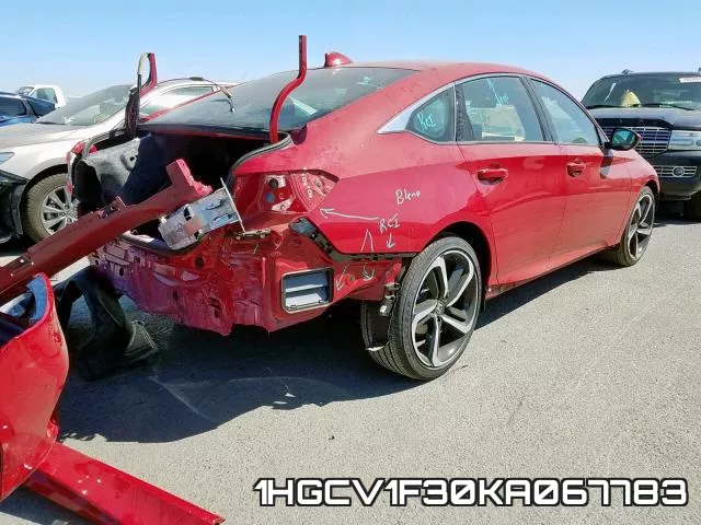 1HGCV1F30KA067783 фото 5