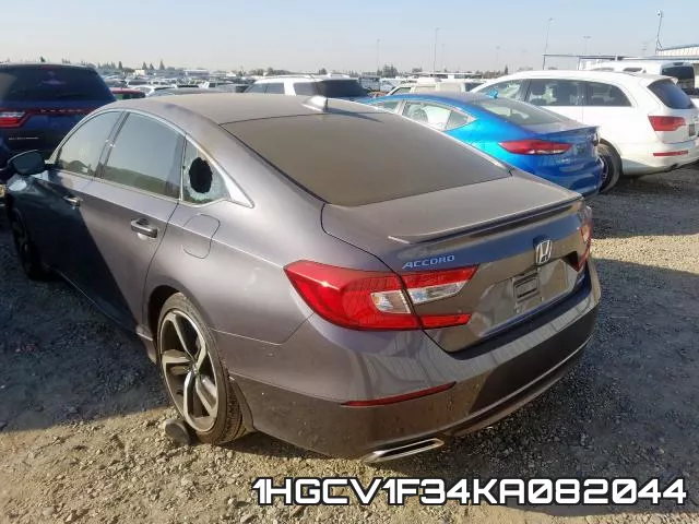1HGCV1F34KA082044 фото 4
