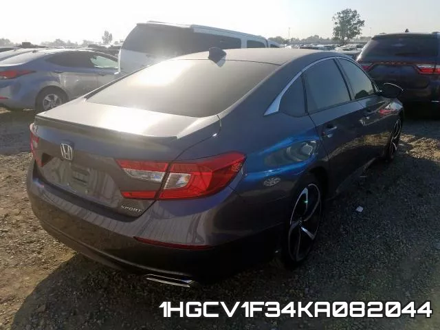 1HGCV1F34KA082044 фото 5