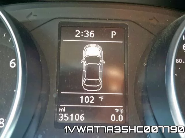 1VWAT7A35HC007790 фото 8