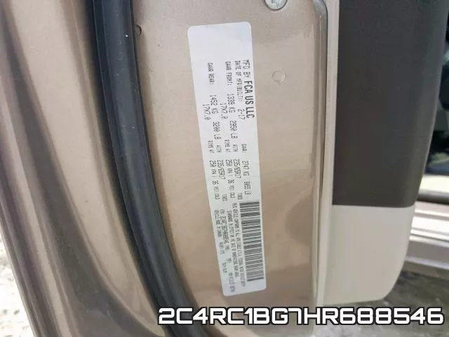 2C4RC1BG7HR688546 фото 2