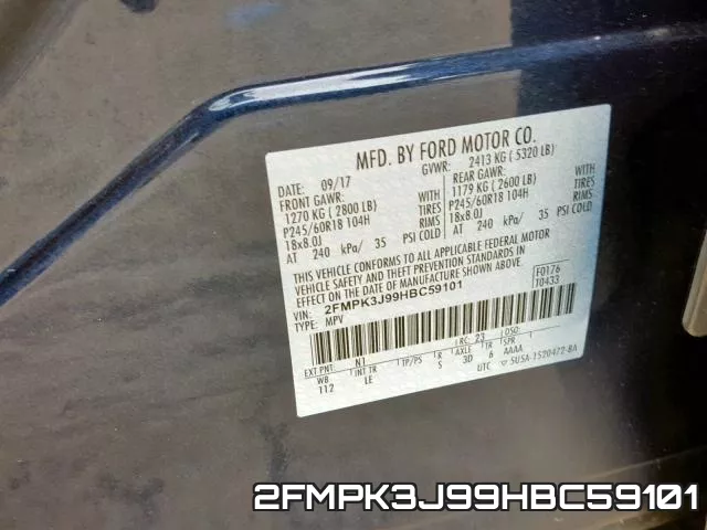 2FMPK3J99HBC59101 фото 2
