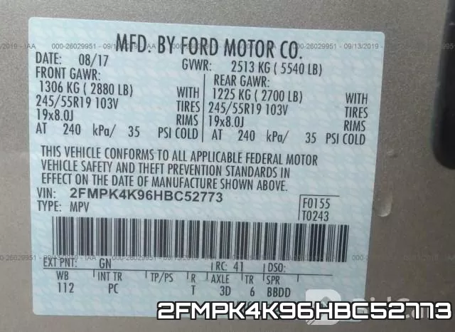 2FMPK4K96HBC52773 фото 10