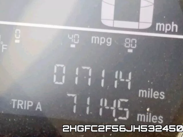 2HGFC2F56JH532450 фото 9