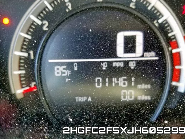 2HGFC2F5XJH605299 фото 9