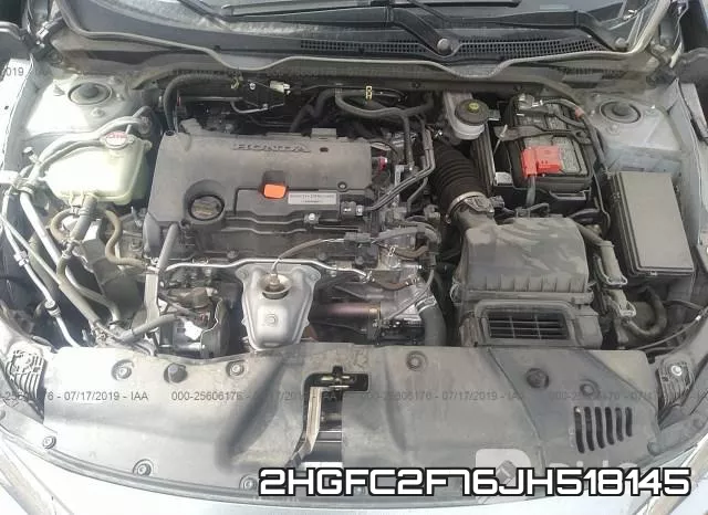 2HGFC2F76JH518145 фото 2