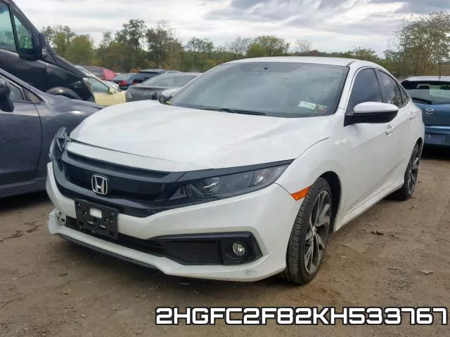 2HGFC2F82KH533767 фото 3