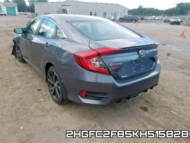 2HGFC2F85KH515828 фото 4