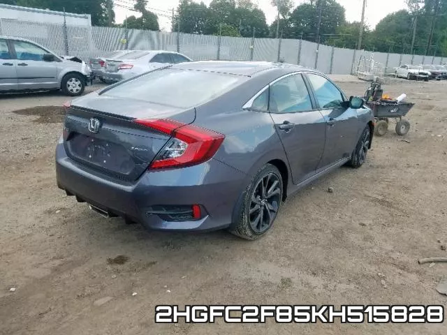 2HGFC2F85KH515828 фото 5